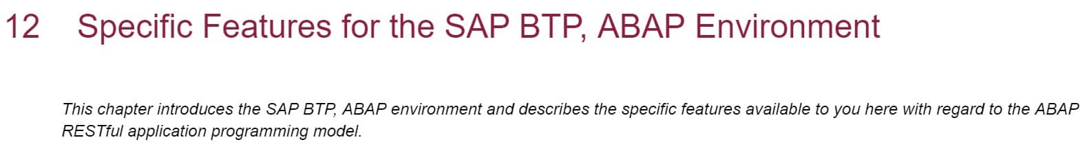 فصل 12 کتاب ABAP RESTful Application Programming Model