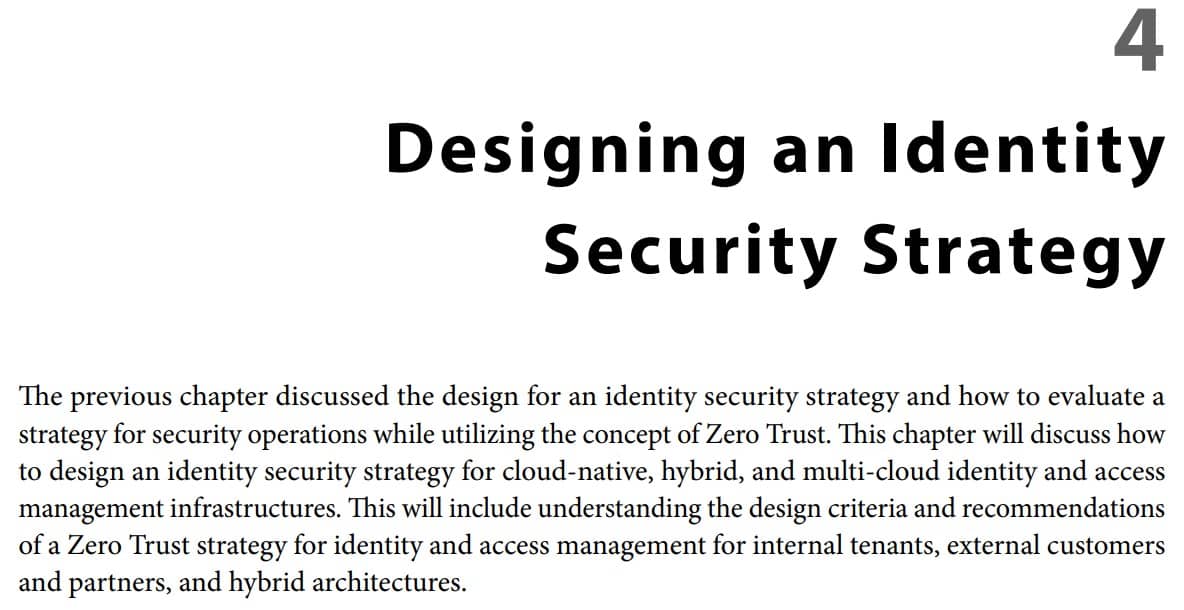 فصل 4 کتاب Microsoft Cybersecurity Architect Exam Ref SC-100