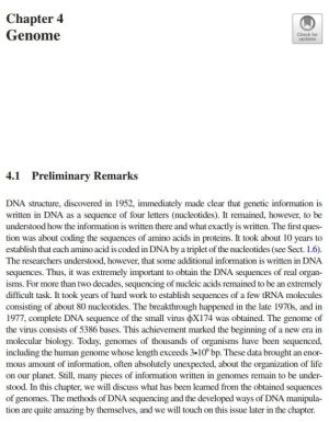 فصل 4 کتاب The Basics of Molecular Biology