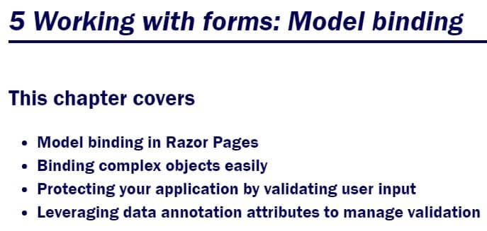 فصل 5 کتاب ASP.NET Core Razor Pages in Action