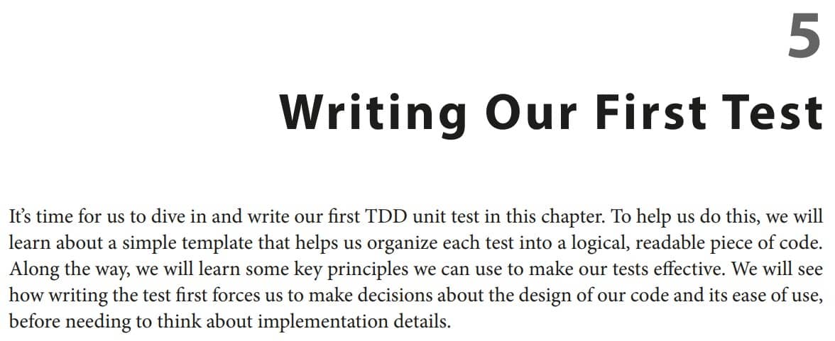 فصل 5 کتاب Test-Driven Development with Java