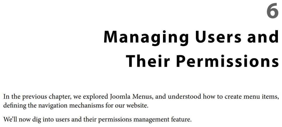 فصل 6 کتاب Joomla! 4 Masterclass