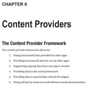 فصل 6 کتاب Pro Android with Kotlin ویرایش دوم