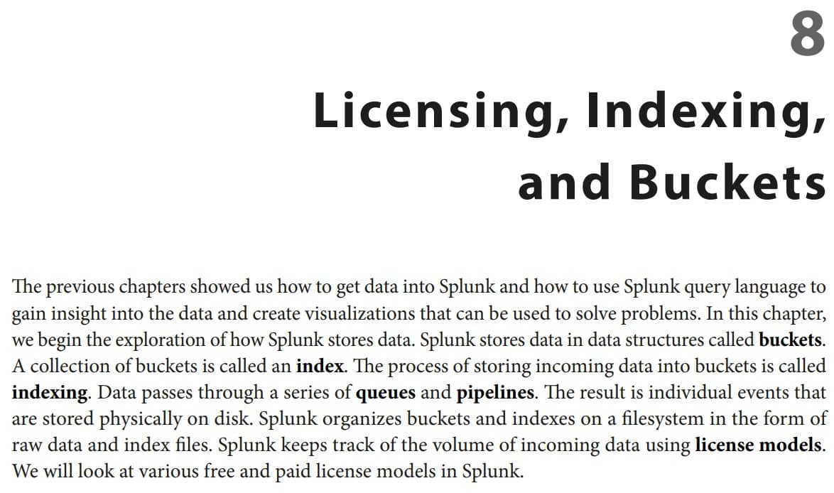 فصل 8 کتاب Data Analytics Using Splunk 9.x