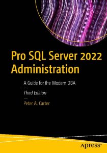 کتاب Pro SQL Server 2022 Administration