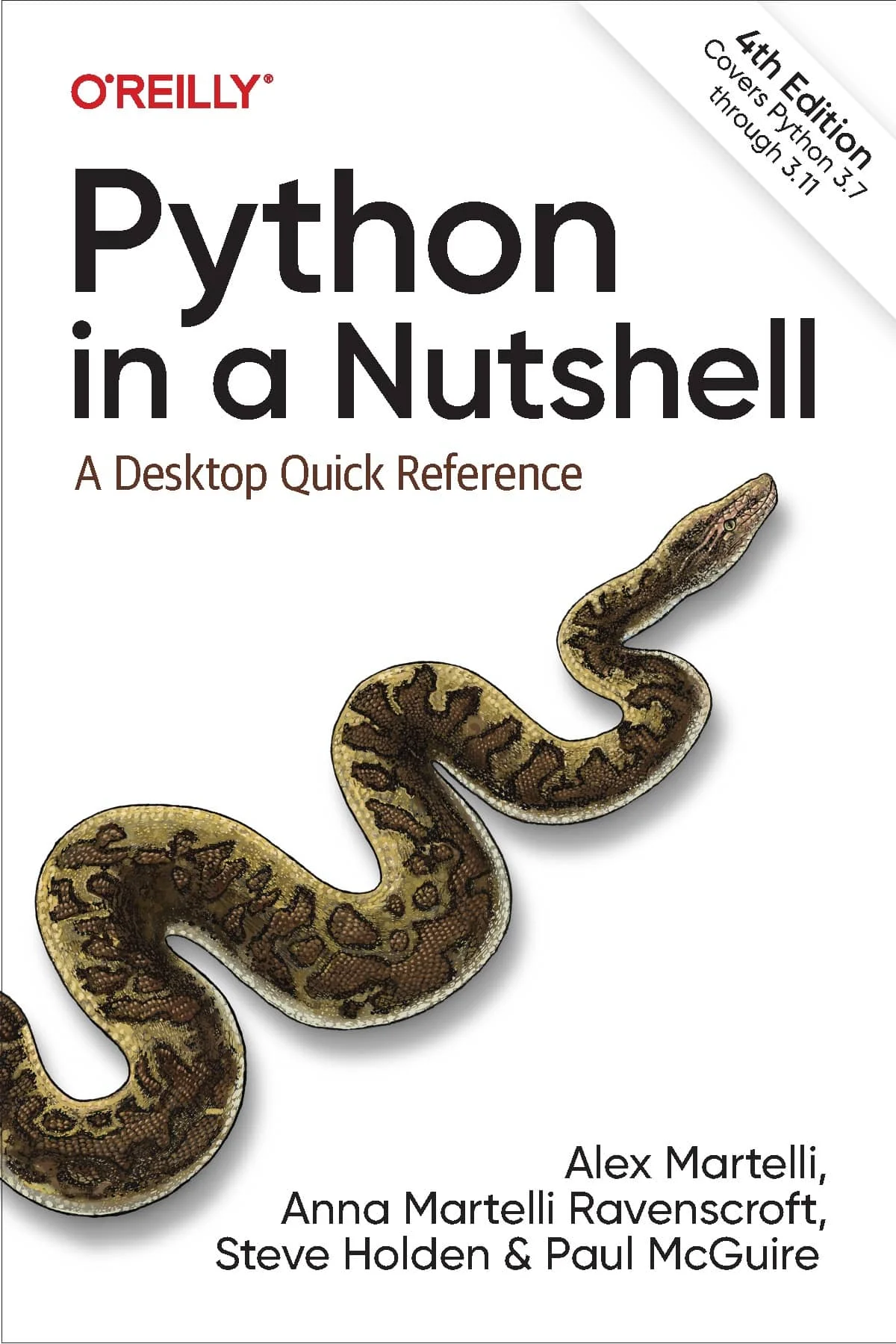 کتاب Python in a Nutshell ویرایش چهارم