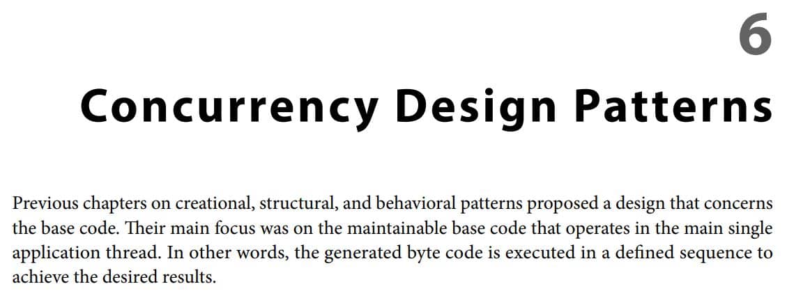 فصل 6 کتاب Practical Design Patterns for Java Developers