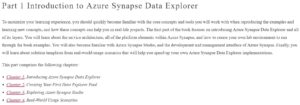 قسمت 1 کتاب Learn Azure Synapse Data Explorer