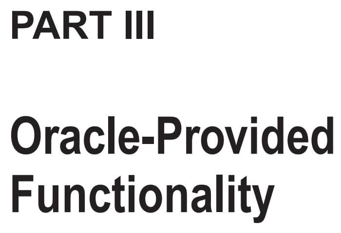 قسمت 3 کتاب Modern Oracle Database Programming