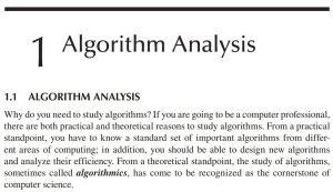 فصل 1 کتاب Algorithm and Design Complexity