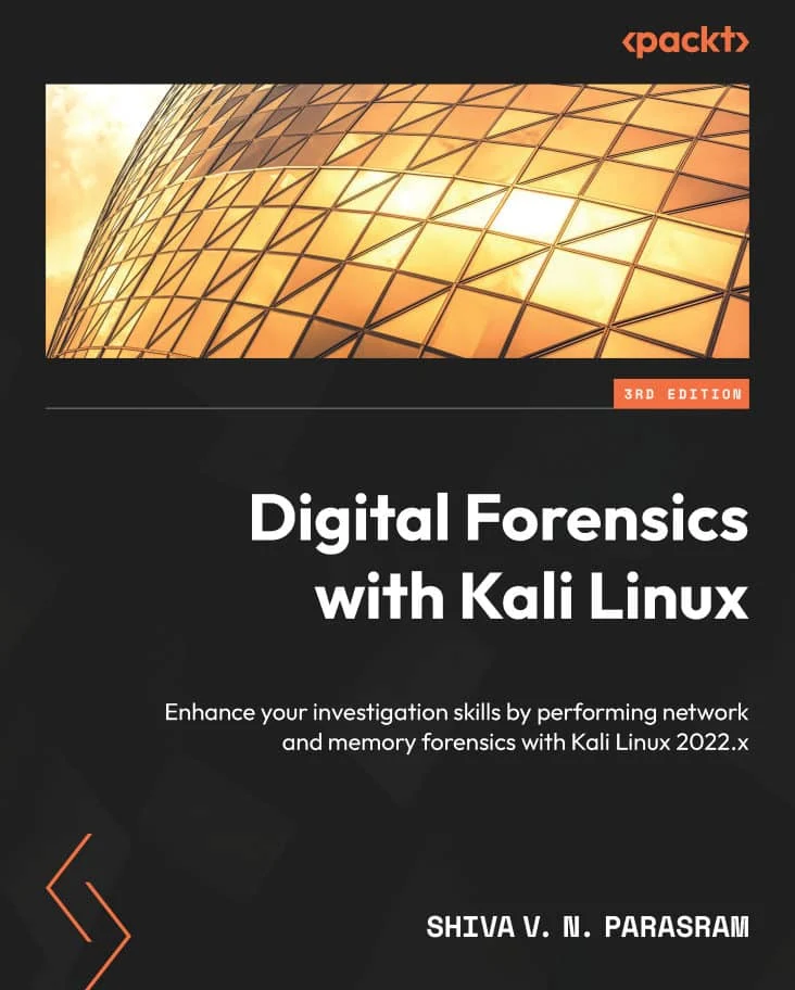 کتاب Digital Forensics with Kali Linux ویرایش سوم