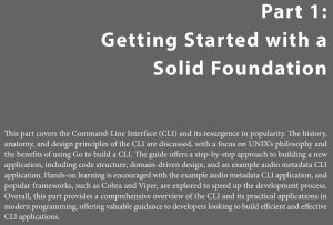 قسمت 1 کتاب Building Modern CLI Applications in Go