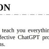 قسمت 1 کتاب ChatGPT Prompts Mastering
