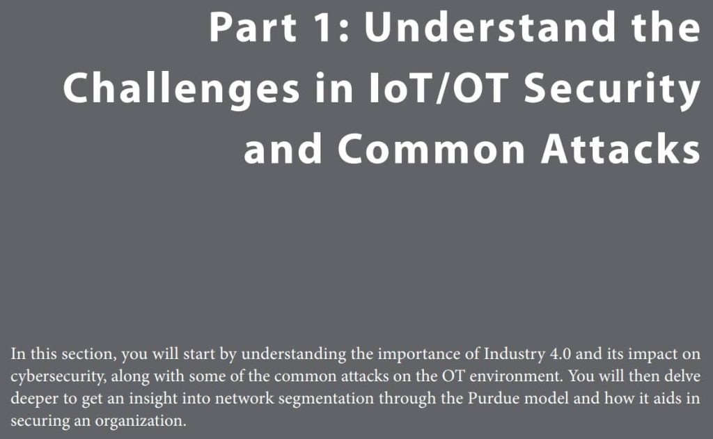کتاب IoT and OT Security Handbook (نسخه 1 چاپ سال 2023)