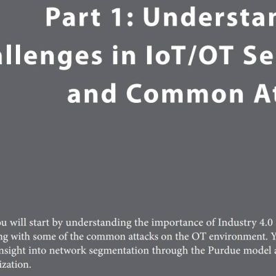 کتاب IoT and OT Security Handbook (نسخه 1 چاپ سال 2023)