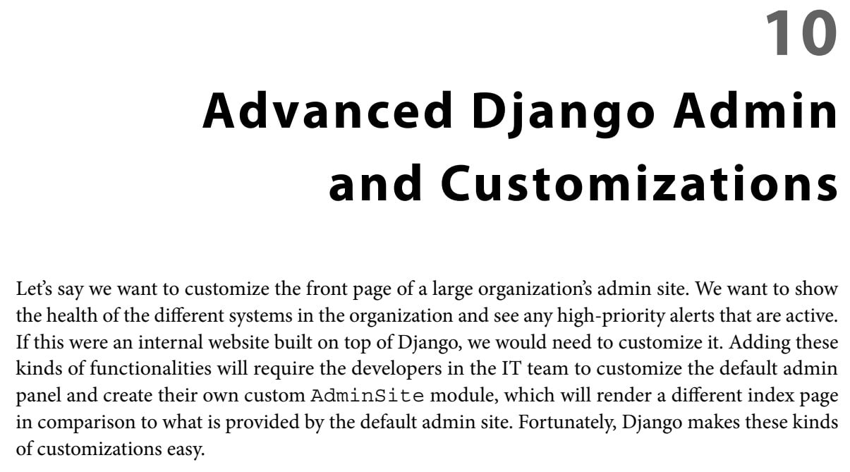 فصل 10 کتاب Web Development with Django ویرایش دوم