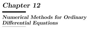 فصل 12 کتاب An Introduction to Numerical Methods ویرایش پنجم