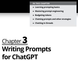فصل 3 کتاب ChatGPT For Dummies
