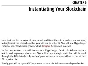 فصل 6 کتاب Blockchain Tethered AI