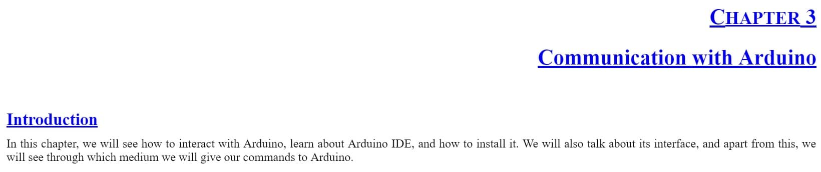 فصل 3 کتاب Arduino Programming Projects