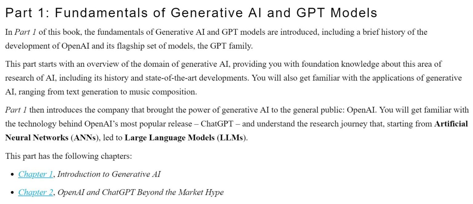 کتاب Modern Generative AI With ChatGPT And OpenAI Models