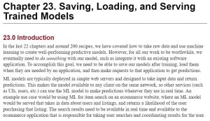 فصل 23 کتاب Machine Learning with Python Cookbook ویرایش دوم