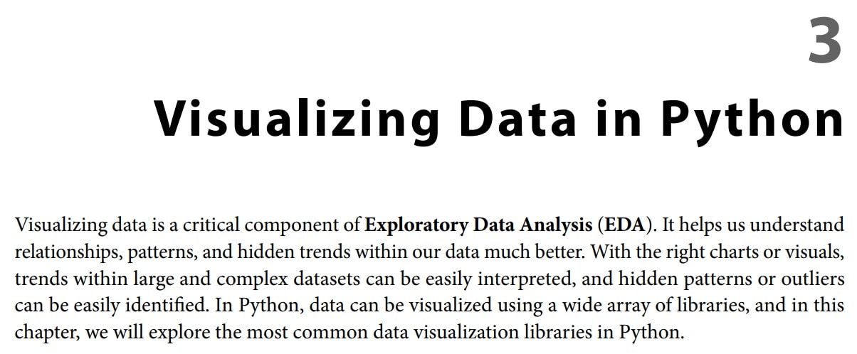 فصل 3 کتاب Exploratory Data Analysis with Python Cookbook