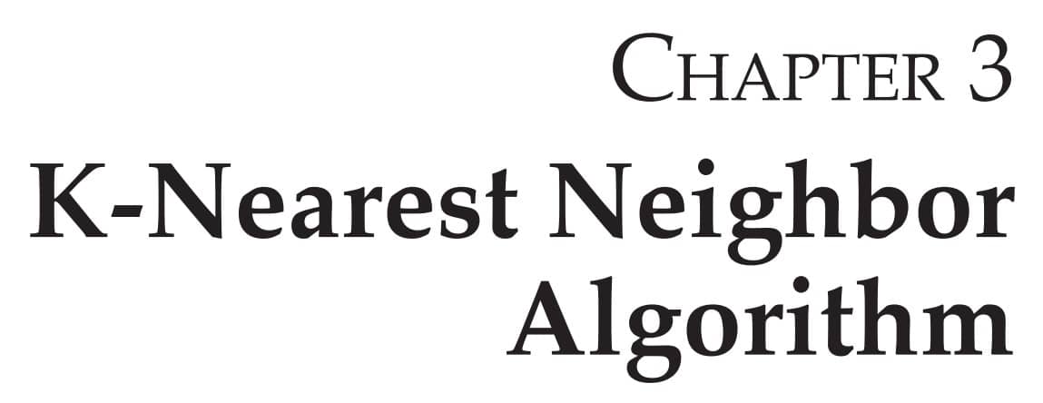 فصل 3 کتاب Mastering Classification Algorithms for Machine Learning