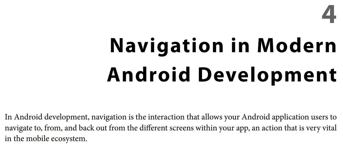 فصل 4 کتاب Modern Android 13 Development Cookbook