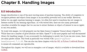 فصل 8 کتاب Machine Learning with Python Cookbook ویرایش دوم