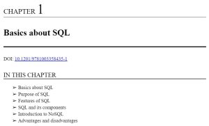 فصل 1 کتاب Mastering SQL