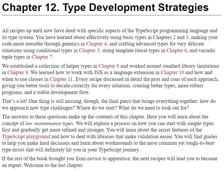فصل 12 کتاب TypeScript Cookbook