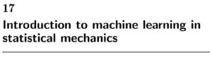 فصل 17 کتاب Statistical Mechanics ویرایش دوم
