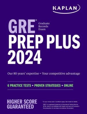 کتاب GRE Prep Plus 2024