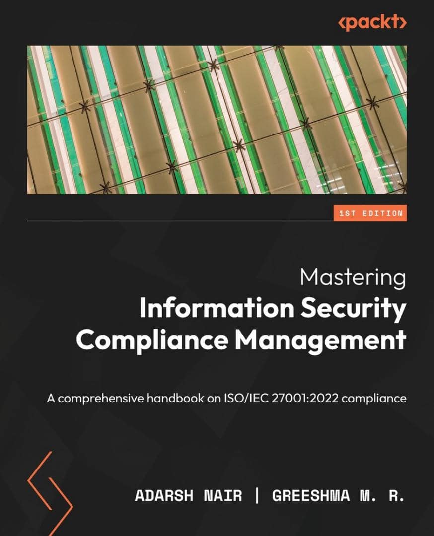 کتاب Mastering Information Security Compliance Management