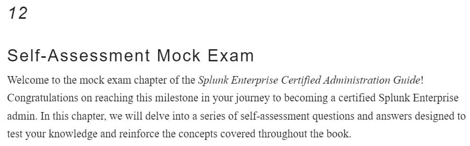 فصل 12 کتاب Splunk 9 Enterprise Certified Administration Guide