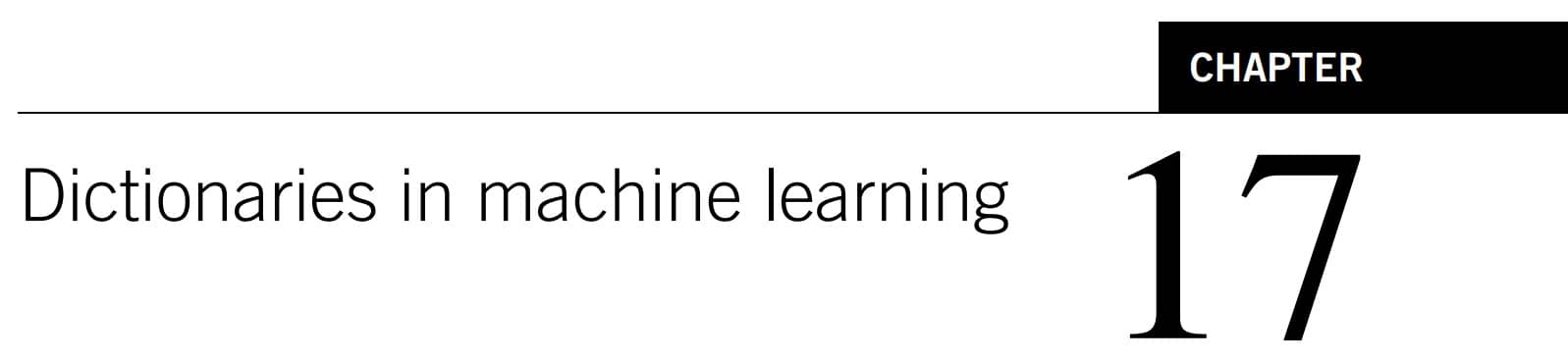 فصل 17 کتاب Signal Processing and Machine Learning Theory
