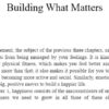 Building What Matters