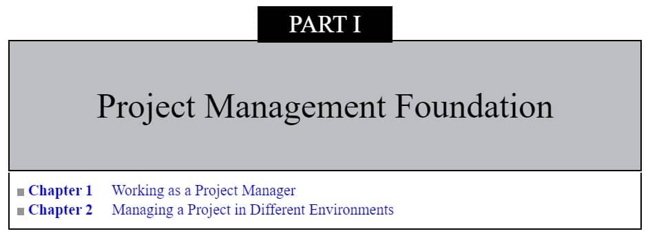 قسمت 1 کتاب CAPM Certified Associate in Project Management All-in-One Exam Guide