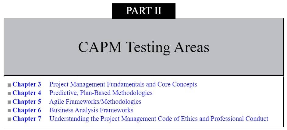قسمت 2 کتاب CAPM Certified Associate in Project Management All-in-One Exam Guide
