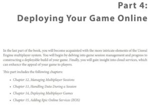 قسمت 4 کتاب Multiplayer Game Development with Unreal Engine 5