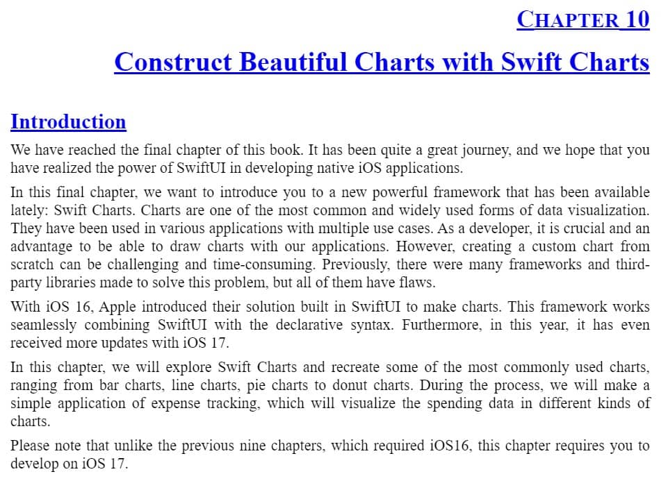 فصل 10 کتاب Ultimate SwiftUI Handbook for iOS Developers