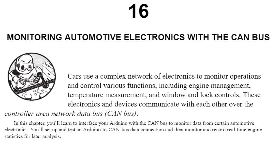 فصل 16 کتاب Arduino for Arduinians