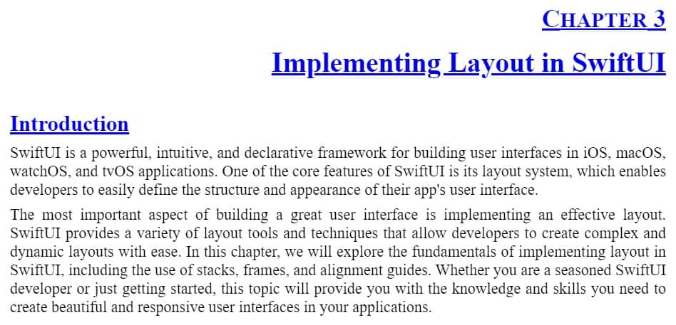 فصل 3 کتاب Ultimate SwiftUI Handbook for iOS Developers