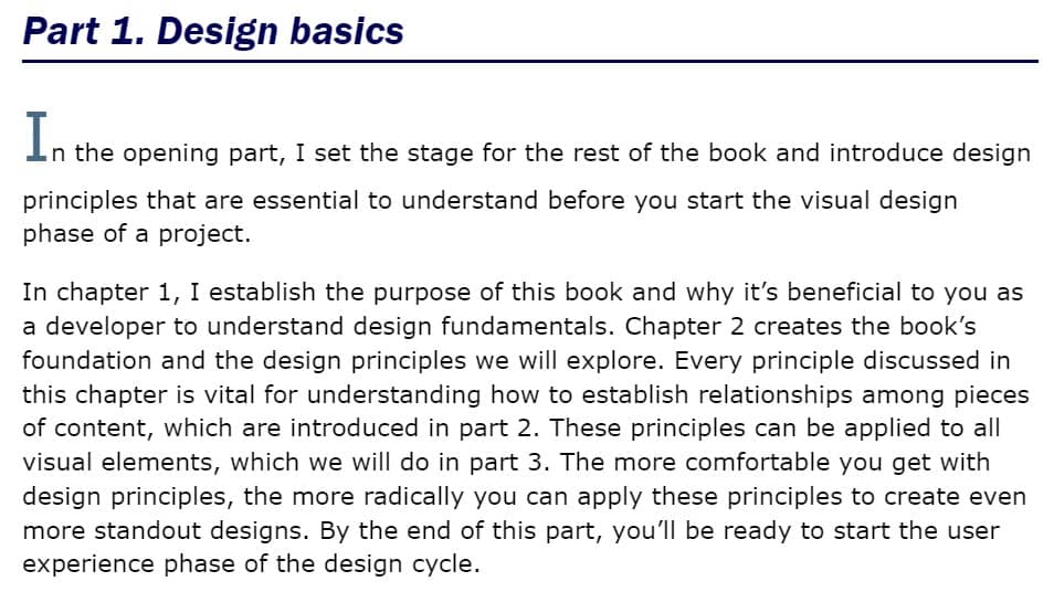 قسمت 1 کتاب Design for Developers