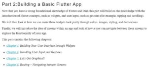 قسمت 2 کتاب Flutter for Beginners ویرایش سوم
