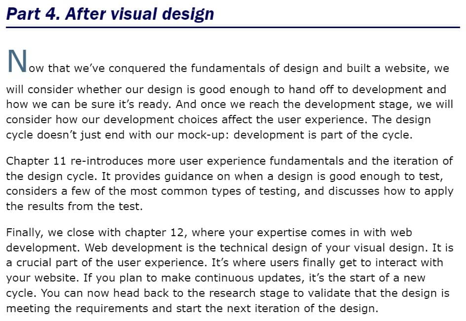 قسمت 4 کتاب Design for Developers
