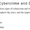 قسمت 1 کتاب Combating Crime on the Dark Web