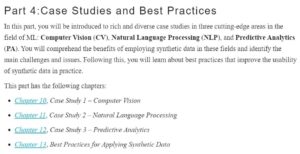 قسمت 4 کتاب Synthetic Data for Machine Learning
