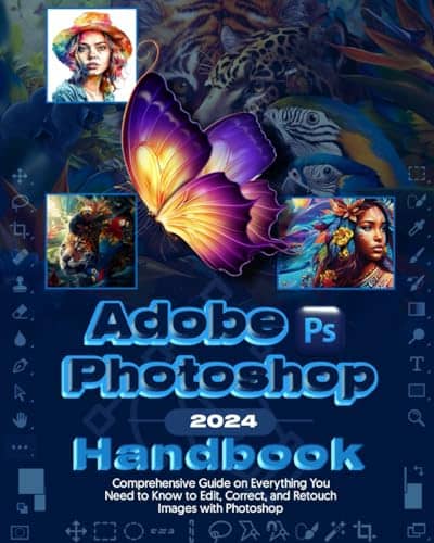 کتاب Adobe Photoshop 2024 Handbook نسخه 1 چاپ سال 2023